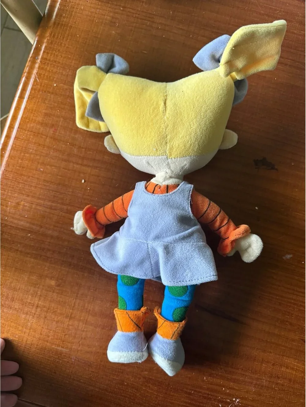 Rugrats Angelica 1997 Plush Doll 13” Nickelodeon Viacom RARE